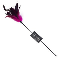 Лоскітка темно-рожева Art of Sex - Feather Paddle, перо молодого півня фото і опис