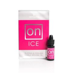 Возбуждающе капли для клитора Sensuva - ON Arousal Oil for Her Ice (5 мл) охлаждающие, до 30 минут фото і опис