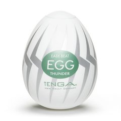 Мастурбатор яйце Tenga Egg Thunder (Блискавка) фото і опис