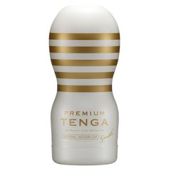 Мастурбатор Tenga Premium Original Vacuum Cup GENTLE (глибоке горло) з вакуумною стимуляцією фото і опис