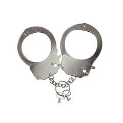 Наручники металеві Adrien Lastic Handcuffs Metallic (поліцейські) фото і опис