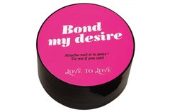 Скотч для бондажа Love To Love BOND MY DESIRE (15м) Чорний, не липне до шкіри і волосків фото і опис