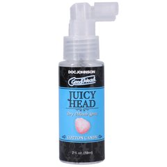 Зволожувальний спрей оральний Doc Johnson GoodHead – Juicy Head – Dry Mouth Spray – Cotton Candy фото і опис
