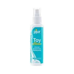 Антибактеріальний спрей для секс-іграшок pjur Toy Clean 100 мл без спирту, делікатний фото і опис