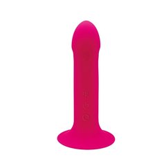 Двошаровий ділдо з вібрацією Adrien Lastic Hitsens 2 Pink, відмінно для страпона, макс діаметр 4 см, фото і опис